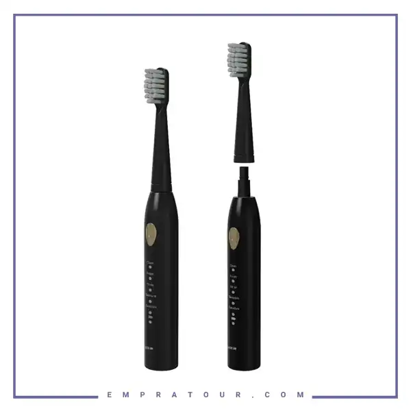 مسواک برقی هوشمند گرین لاین Green Lion Sonic Plus Rechargeable Toothbrush GNGTB15TBBK