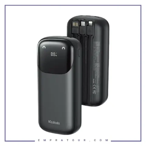 پاوربانک 22.5 وات 10000 با کابل متصل مک دودو Mcdodo EmoPower Bank MC-852
