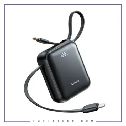 پاوربانک 22.5 وات 10000 با کابل متصل مک دودو Mcdodo MiniKit Power Bank MC-862