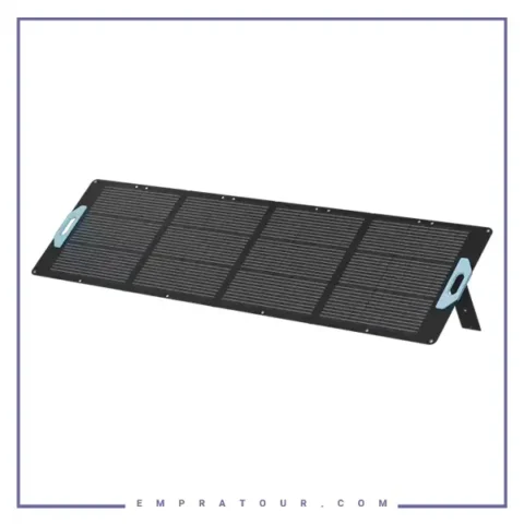 پنل خورشیدی 200 وات پاورولوژی Powerology 200W Monocrystalline Portable Solar Panel PSM022BK