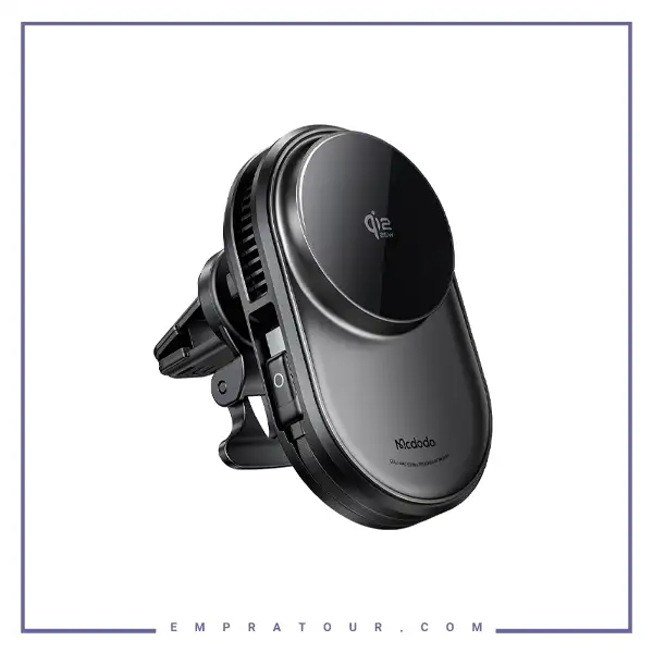 هولدردریچه کولری و شارژ وایرلس مک دودو Mcdodo MagQ Ultra Qi2 CH-8400