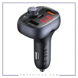شارژر فندکی 72 وات و پخش کننده بلوتوث مک دودو Mcddodo Car Charger And FM Transmitter CC-5950