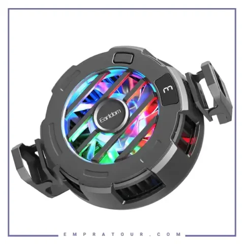 فن خنک کننده موبایل ارلدم Earldom Magnetic Rapid Cooling Fan F19