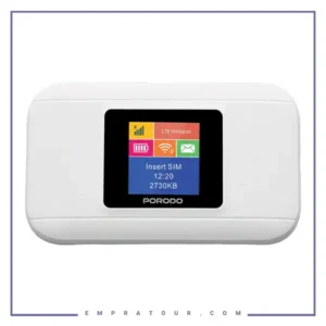 مودم جیبی پرودو Porodo Nexfi 4g LTE Portable WiFi Router PDM603WH