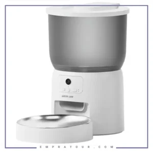 ظرف غذای هوشمند حیوانات خانگی گرین لاین Green Lion Smart Pet Feeder GNSMTPETFRWH