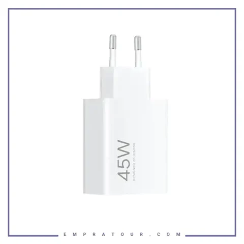 شارژر دیواری شیائومی MDY-17-EF رو کارتونی ۴۵ وات Xiaomi MDY-17-EF 45W USB-A Wall Charger