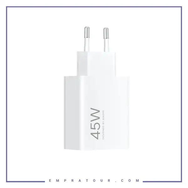 شارژر دیواری شیائومی MDY-17-EF رو کارتونی ۴۵ وات Xiaomi MDY-17-EF 45W USB-A Wall Charger