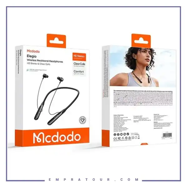 هندرفری گردنی مک دودو  Mcdodo Elegio Wireless Neckband Headphones HP-894
