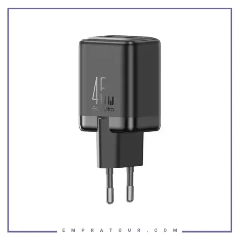 آداپتور شارژ دو پورت تایپ سی 45 وات جویروم Joyroom Super Fast Charger JR-TCG17