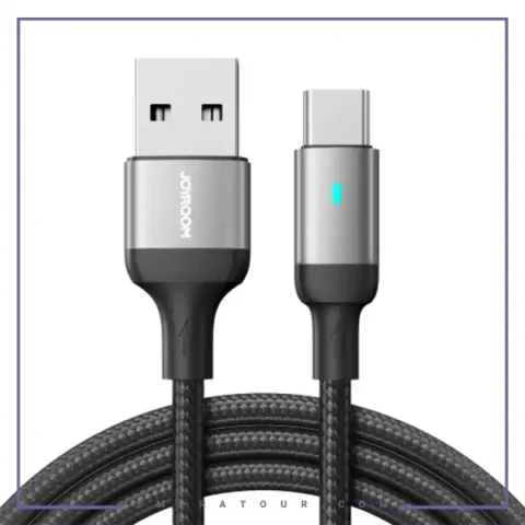 کابل شارژ تایپ سی 1.2 متر جویروم Joyroom Fast Charging 1.2M Type-C Data Cable S-A10