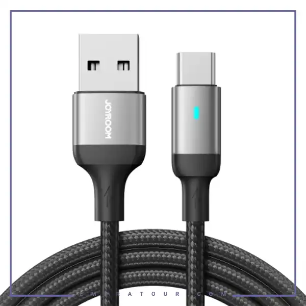 کابل شارژ تایپ سی 1.2 متر جویروم Joyroom Fast Charging 1.2M Type-C Data Cable S-A10