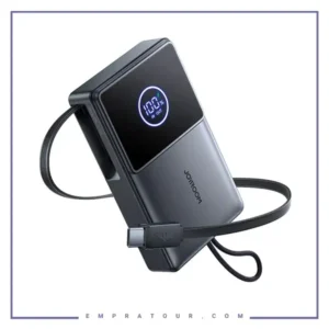 پاوربانک 10000 با کابل جمع شونده 22.5 وات جویروم JOYROOM JR-PR1 Retractable Power Bank