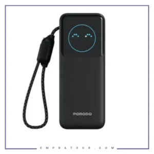 پاوربانک 20000 هوشمند با کابل پرودو Porodo POLO II POWER BANK PDPBFCH0101BK