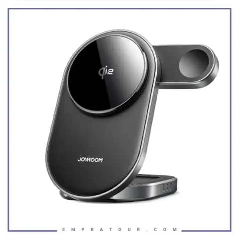 هولدر و شارژر وایرلس جویروم JR-W17 3-in-1 Wireless Charger