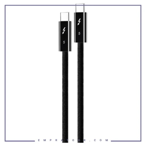 کابل دو سر تایپ سی تاندربولت کوتسی Coteci Thunderbolt Coaxial Cable 2.0m OF-065