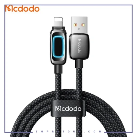 کابل شارژ لایتنینگ 3آمپر مک دودو Mcdodo Cab Vision 3A 1.2m  CA-0360