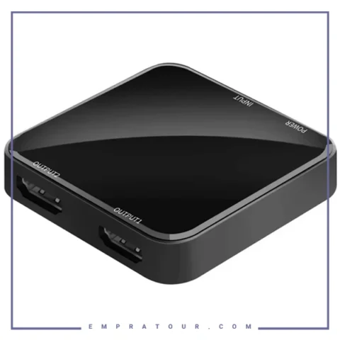 مبدل و سوئیچ 1به2 HDMI کوتسی coteci HDMI splitter adapter of-037