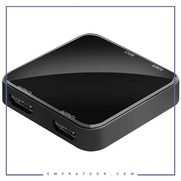 مبدل و سوئیچ 1به2 HDMI کوتسی coteci HDMI splitter adapter of-037