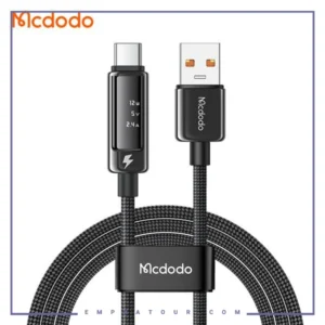 کابل شارژ تایپ سی 6 آمپر مک دودو Mcdodo Cab Vision 1.2m 6A CA-8870