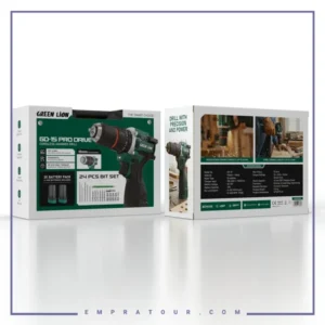 دریل چکشی شارژی گرین لاین Green Lion GD-15 Hammer Drill GNGD15D18V