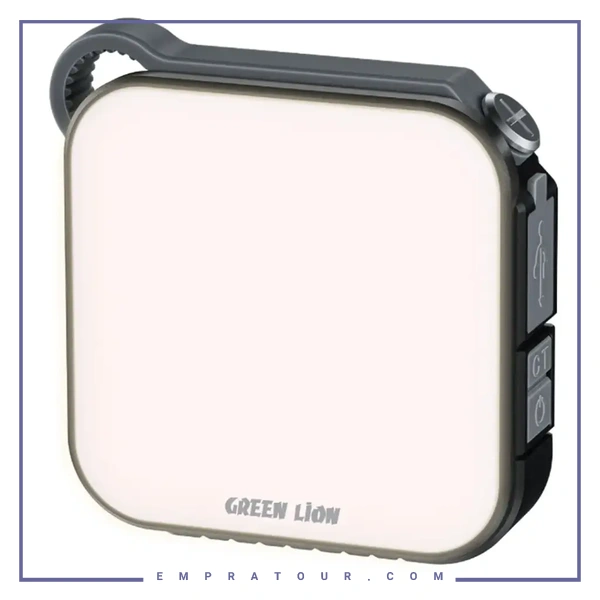 چراغ LED لومیکس گرین لاین با پاوربانک Green Lion Solar Lumix Portable GNSLLUMLED