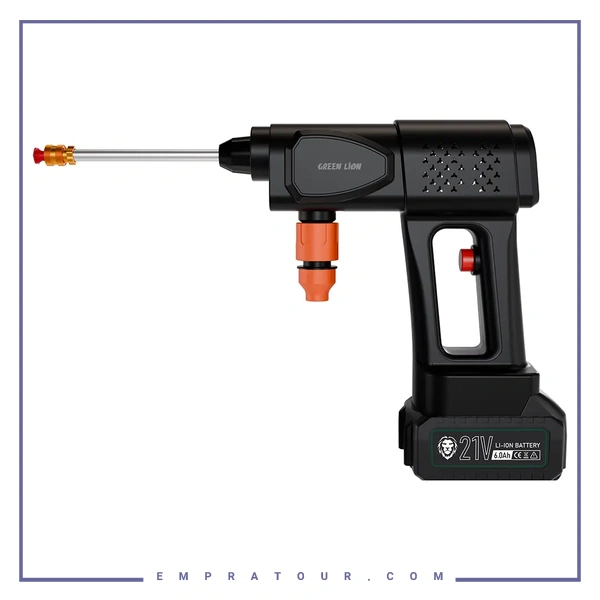 کارواش شارژی گرین لاین Green Lion Pressure Wash Gun GN21VCPRWGN