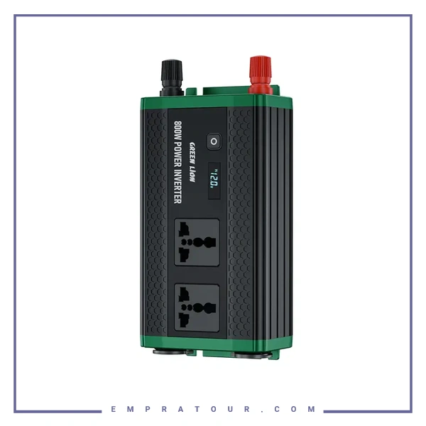 اینورتر 800 وات گرین لاین Green Lion GC-350 Car Inverter GNGC350CRINBK