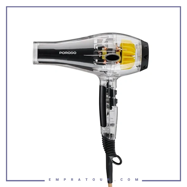 سشوار پرودو  Porodo Crystal Shell Hair Drye PD-LFST106-BK