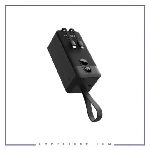 پاوربانک 50000 به همراه کابل متصل پرودو Porodo 50000mAh Power Bank PDPBFCH061
