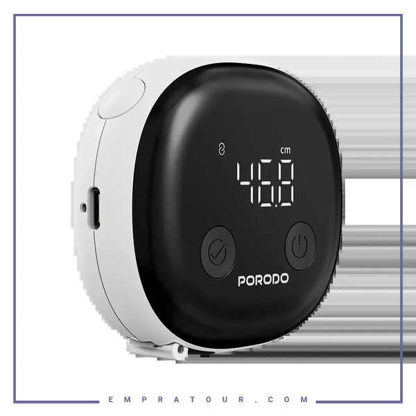 متر نواری هوشمند بدن پرودو  Porodo METRICE Smart Body Measure Tape With Bluetooth PDER30WH