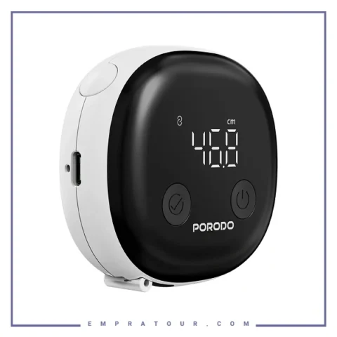 متر نواری هوشمند بدن پرودو  Porodo METRICE Smart Body Measure Tape With Bluetooth PDER30