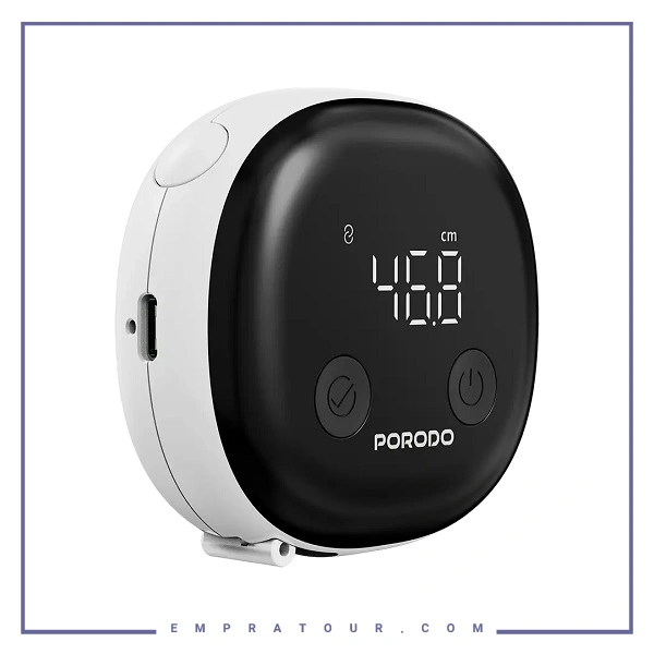 متر نواری هوشمند بدن پرودو  Porodo METRICE Smart Body Measure Tape With Bluetooth PDER30