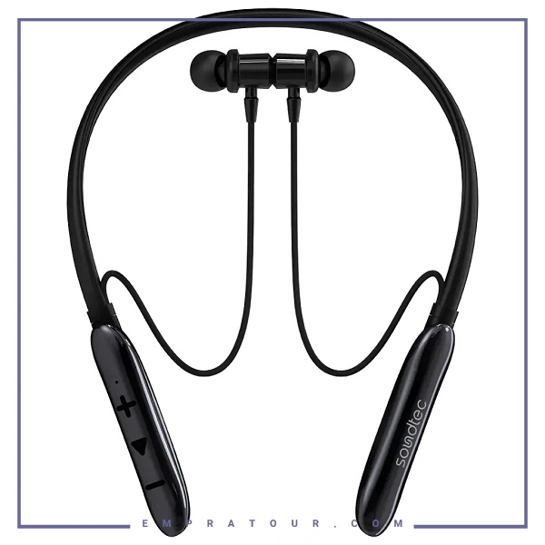 هندزفری بلوتوثی گردنی پرودو Porodo Soundtec Neckband PDMT30BK