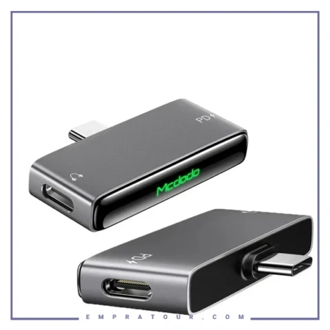 تبدیل 1به2 تایپ سی مکدودو mcdodo Type-C to dual Type-C Converter ca-7670