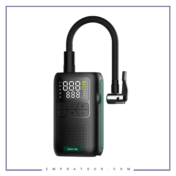 پمپ باد گرین لاین Green Lion GL-A4 Tire Inflator GNGLA4TINFBK