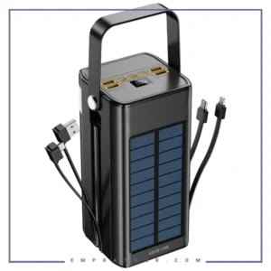 پاوربانک خورشیدی گرین لاین GREEN LION SOLAR X 100000MAH POWER BANK GNSOLXPB100BK