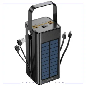 پاوربانک خورشیدی گرین لاین GREEN LION SOLAR X 80000MAH POWER BANK GNSOLXPB80BK
