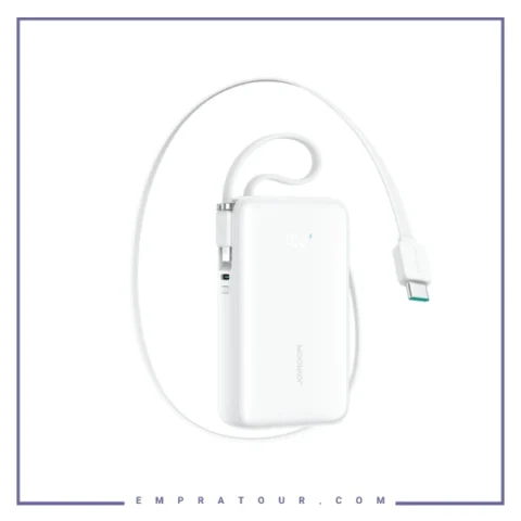 پاوربانک 35وات 10000 جویروم JOYROOM Retractable Power Bank JR-PR2