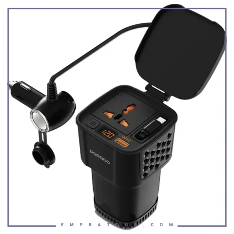 اینورتر برق خودرو پرودو  Porodo 200W Car Inverter PDCI103BK