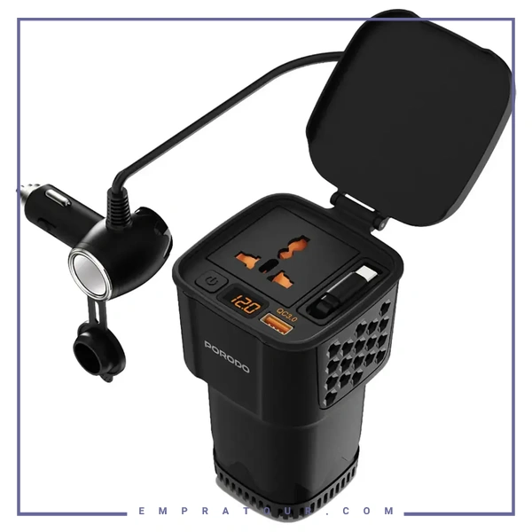 اینورتر برق خودرو پرودو  Porodo 200W Car Inverter PDCI103BK