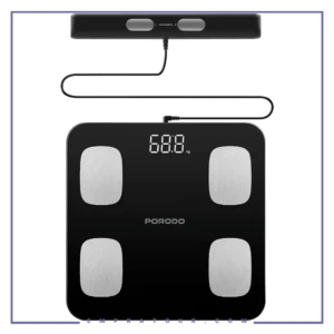 ترازو هوشمند پرودو Porodo Precise Lifestyle Smart Scale PDLFST089BK