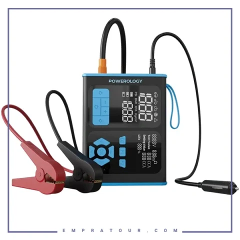 پاوربانک 4 کاره پاورولوژی Powerology Power Bank & Jump Starter PPBCHA95BKBU