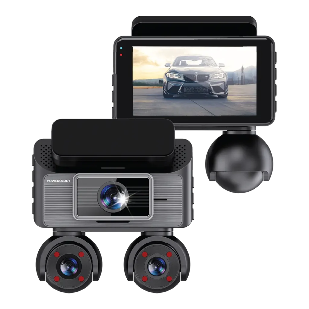 دوربین ثبت وقابع خودرو پاورولوژِی Powerology Sentra Dash Camera PWCAM108BK