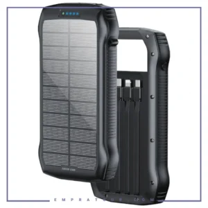 پاوربانک خورشیدی 20 وات 20000 گرین لاین GREEN LION Solar Force POWER BANK GNSOLF20PBBK