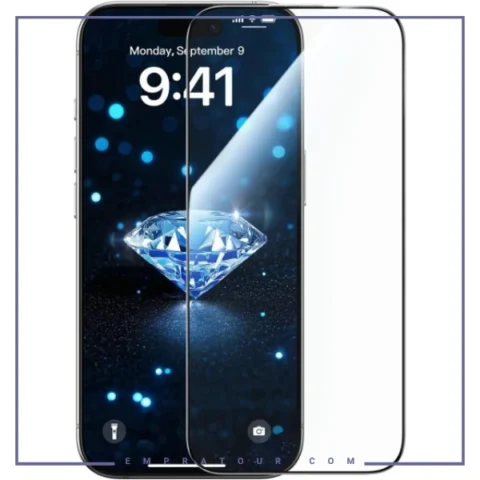 گلس شیشه ای شفاف آیفون 17 پرومکس جویروم JOYROOM Glass for iPhone 17 Pro Max JR-MQS0569