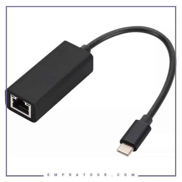 تبدیل USB-C به LAN کوتتسی مدل 100M-83002