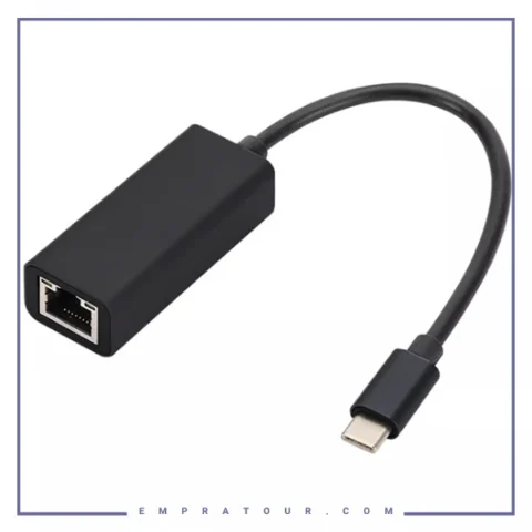 تبدیل تایپ سی به LAN سرعت 1000M کوتسی مدل 1000M-83002