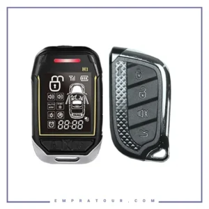 دزدگیر تک ریموت تصویری شارژی خودرو مدل Stelock LF861 single Car Alarm