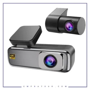 ثبت وقایع دو دوربین خودرو استیلاک 4K با رابط ACC مدل Stelock Q6