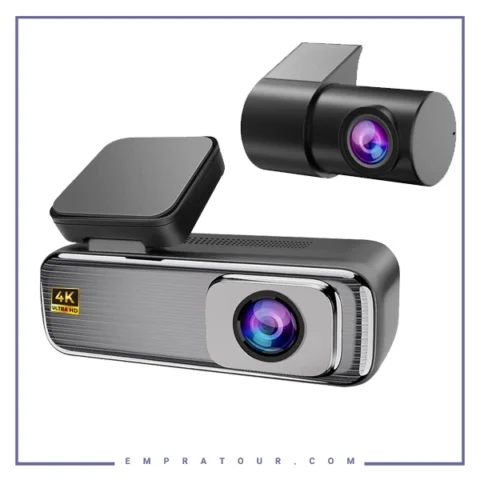 ثبت وقایع دو دوربین خودرو استیلاک 4K با رابط ACC مدل Stelock Q6